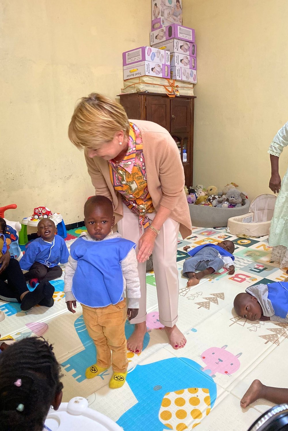 Atelier avec les enfants de la crèche préscolaire accompagnée par l'AJCS — avril 2026