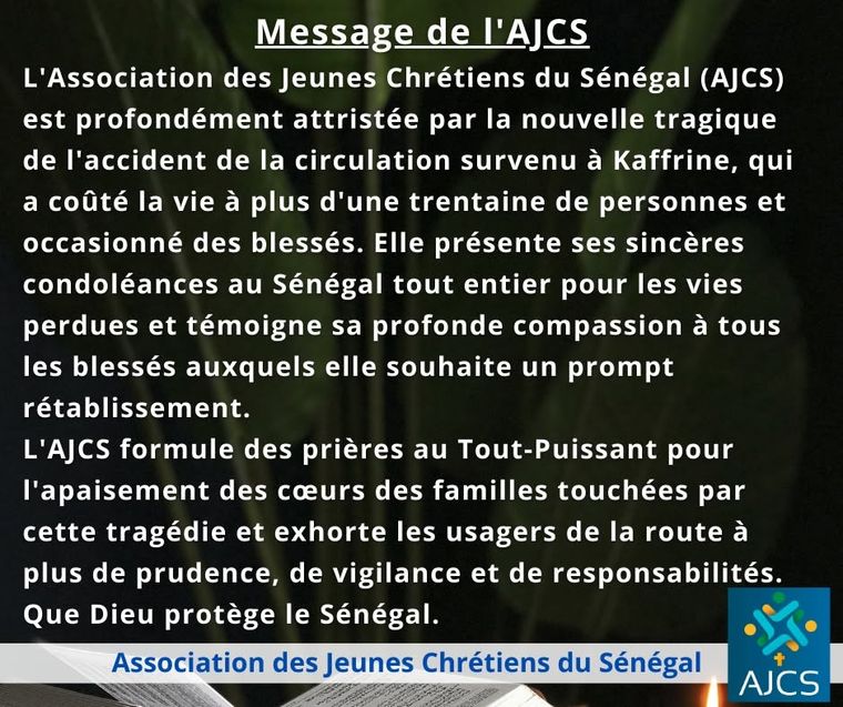 Communications, visuels et messages de l'AJCS — 2023 — 10 janvier 2023