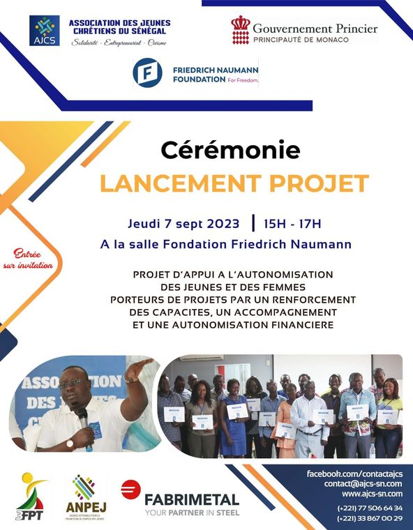 Annonce du lancement du projet d'autonomisation — 6 septembre 2023