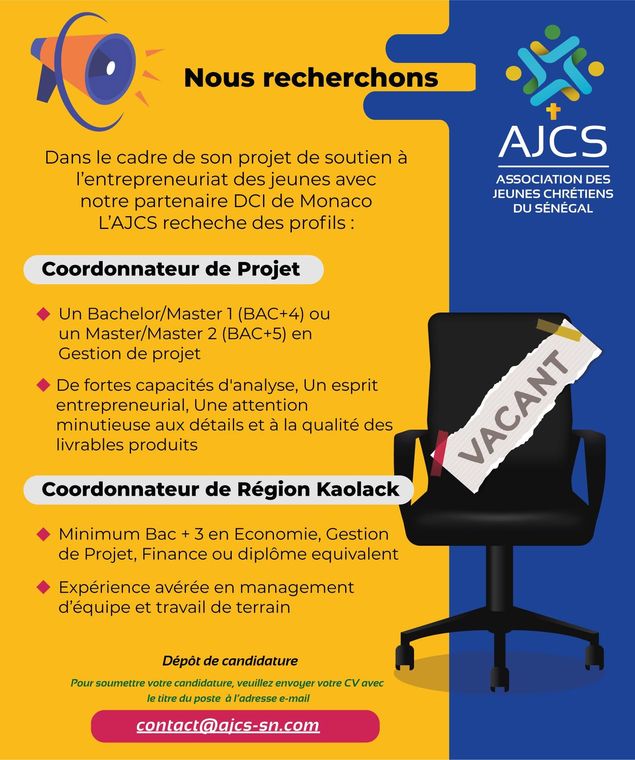 Communications, visuels et messages de l'AJCS — 2024 — 27 mars 2024