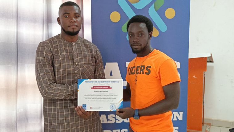 Remise des attestations de formation — 6 septembre 2024
