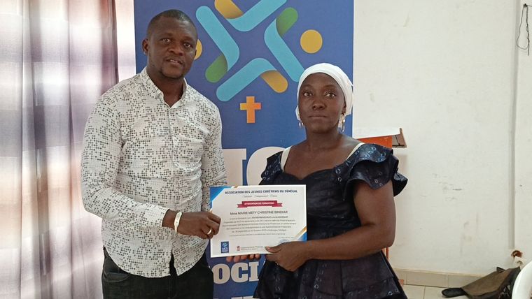 Remise des attestations de formation — 6 septembre 2024