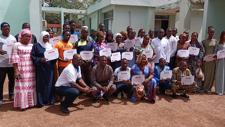Remise des attestations de formation — 6 septembre 2024