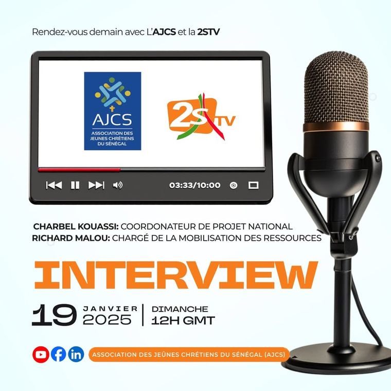 Communications, visuels et messages de l'AJCS — 2025 — 18 janvier 2025