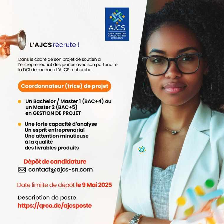 Communications, visuels et messages de l'AJCS — 2025 — 5 mai 2025