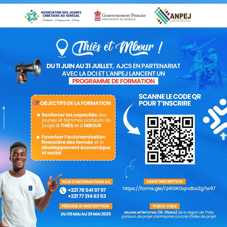Communications, visuels et messages de l'AJCS — 2025 — 12 mai 2025