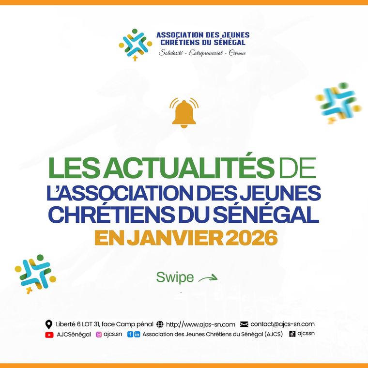 Communications, visuels et messages de l'AJCS — 2026 — 5 février 2026