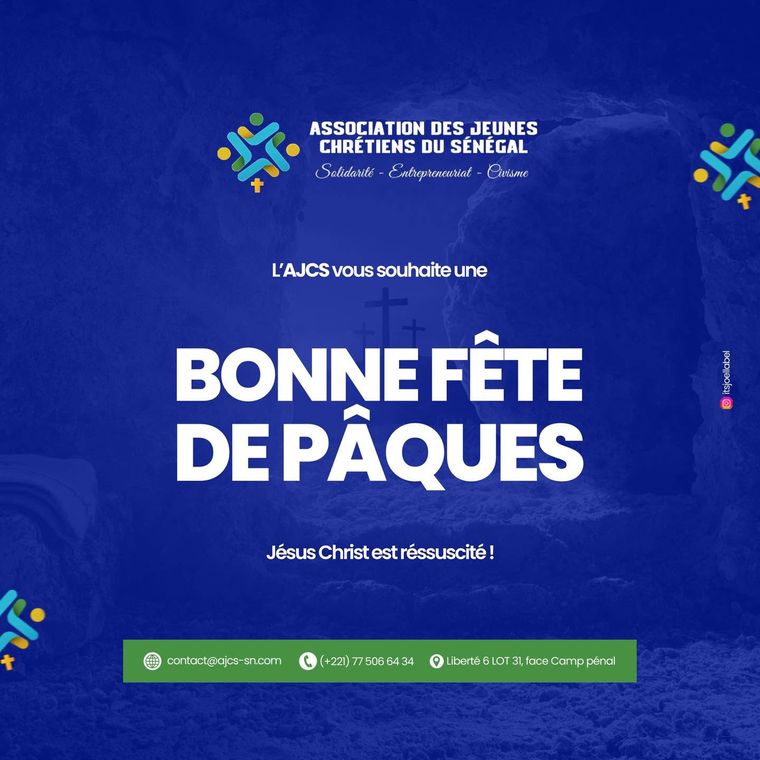 Communications, visuels et messages de l'AJCS — 2026 — 5 avril 2026
