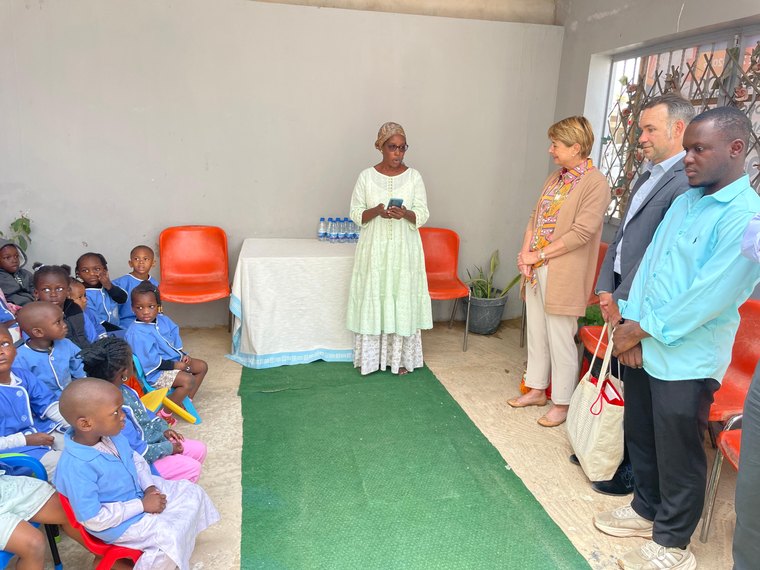Signature du mémorandum avec la DCI de Monaco et visite de la crèche — 16 avril 2026