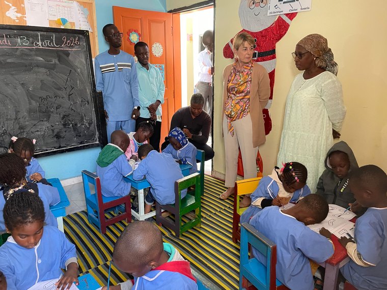 Signature du mémorandum avec la DCI de Monaco et visite de la crèche — 16 avril 2026
