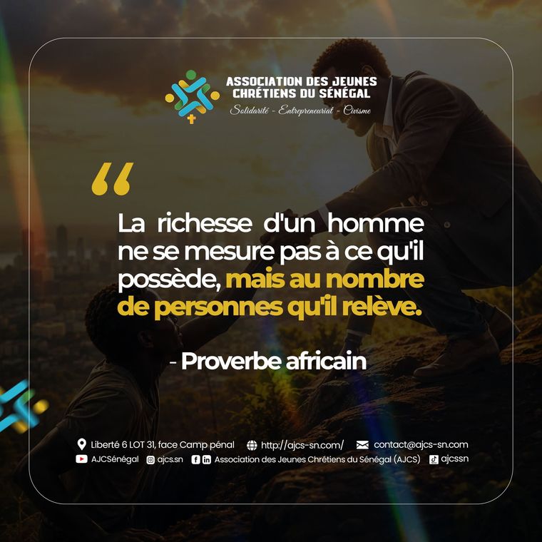 Communications, visuels et messages de l'AJCS — 2026 — 6 août 2026